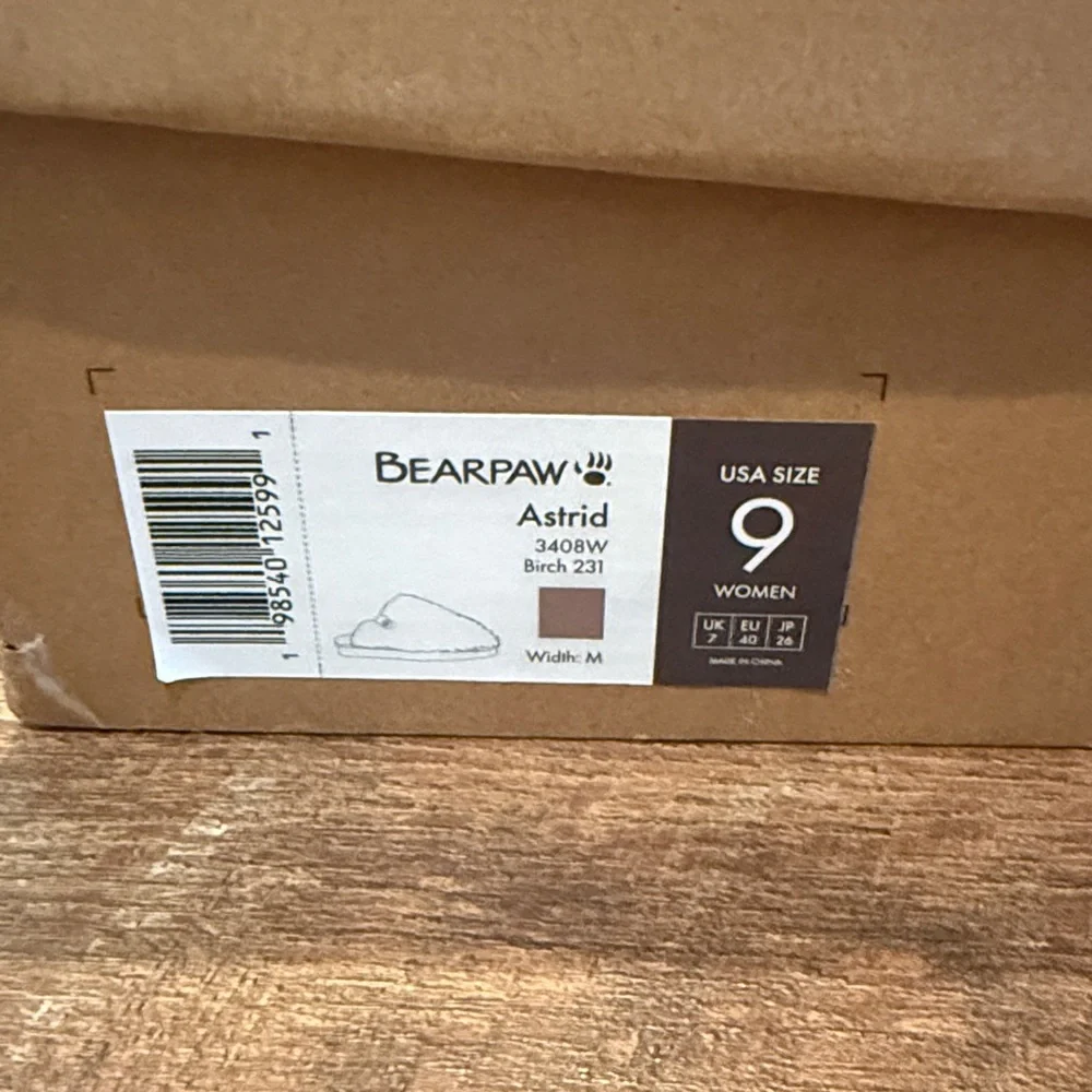 WOMENS NWT BEARPAW SLIPPER - Picture 3 of 6